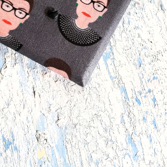 Ruth Bader Ginsburg Switch Plate Decoupage Art - Picture 3 of 10